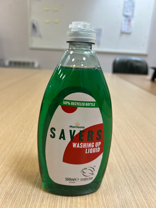 Morrisons Savers Washing Up Liquid 500ml