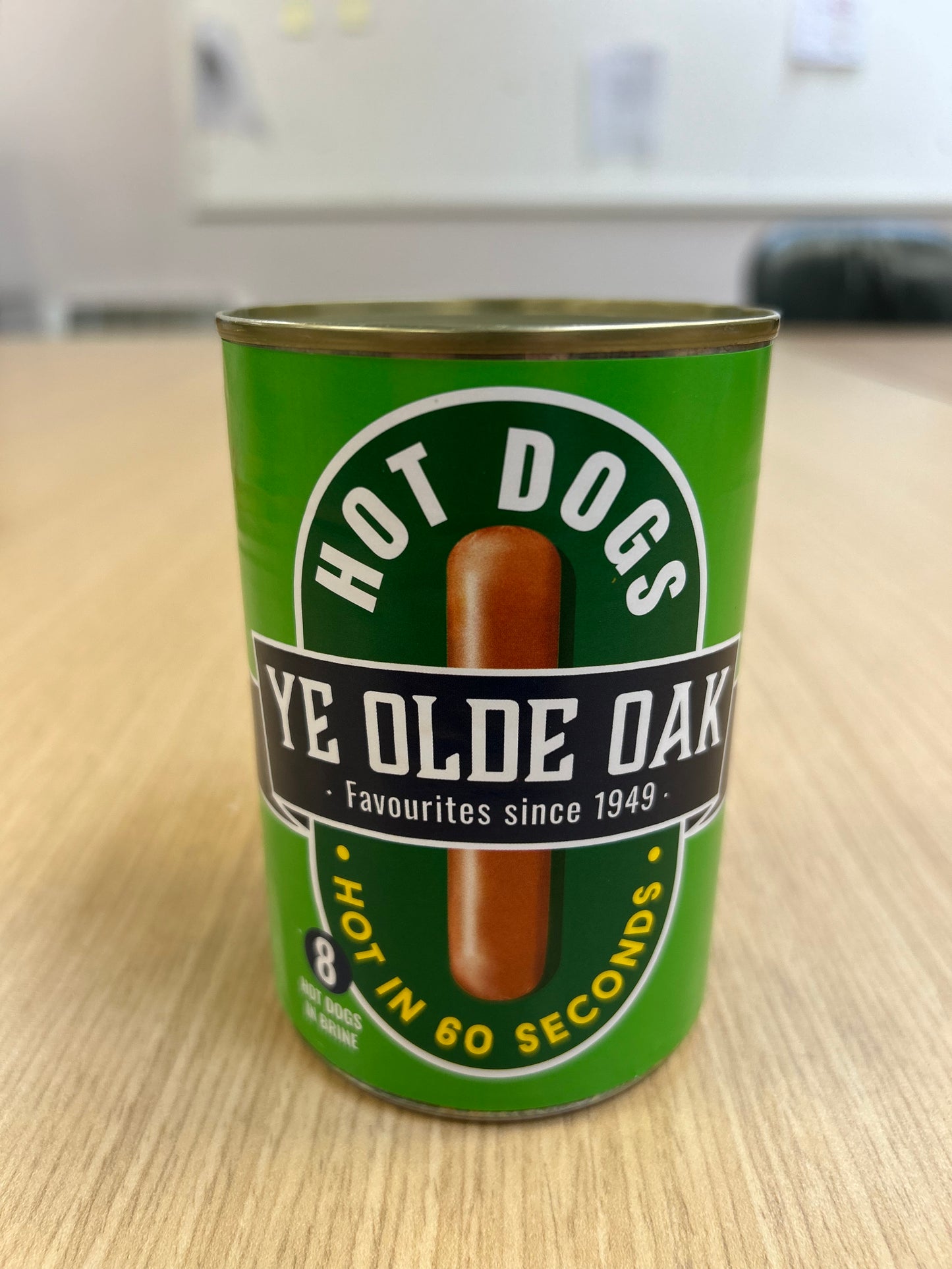 Ye Olde Oak 8 Hot Dogs in Brine