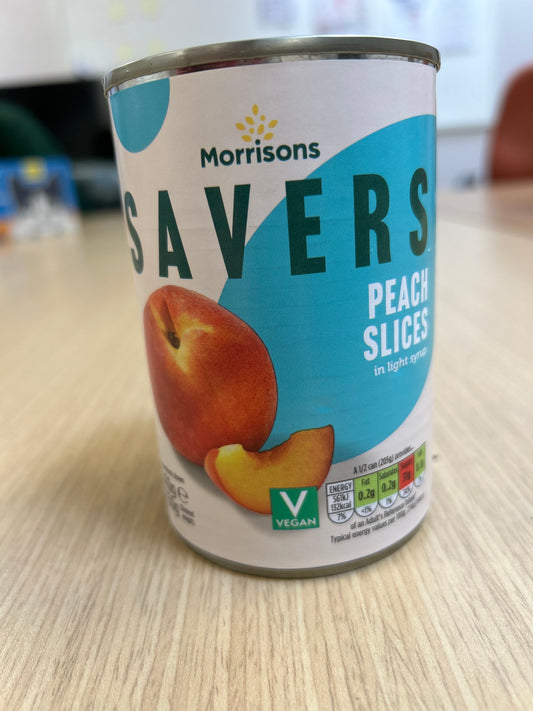 Morrisons Savers Peach Slices 410g