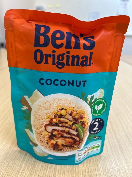 Uncle Bens Original Coconut Rice