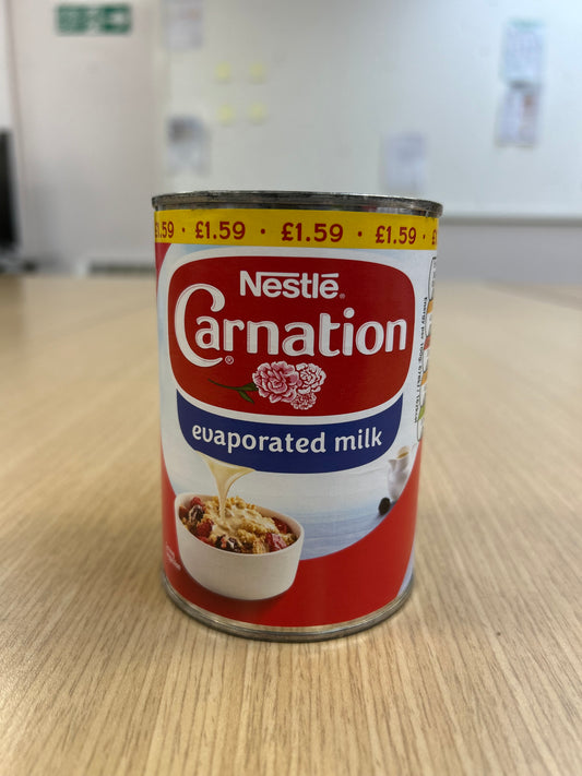 Nestle Carnation evaporated milk 410g