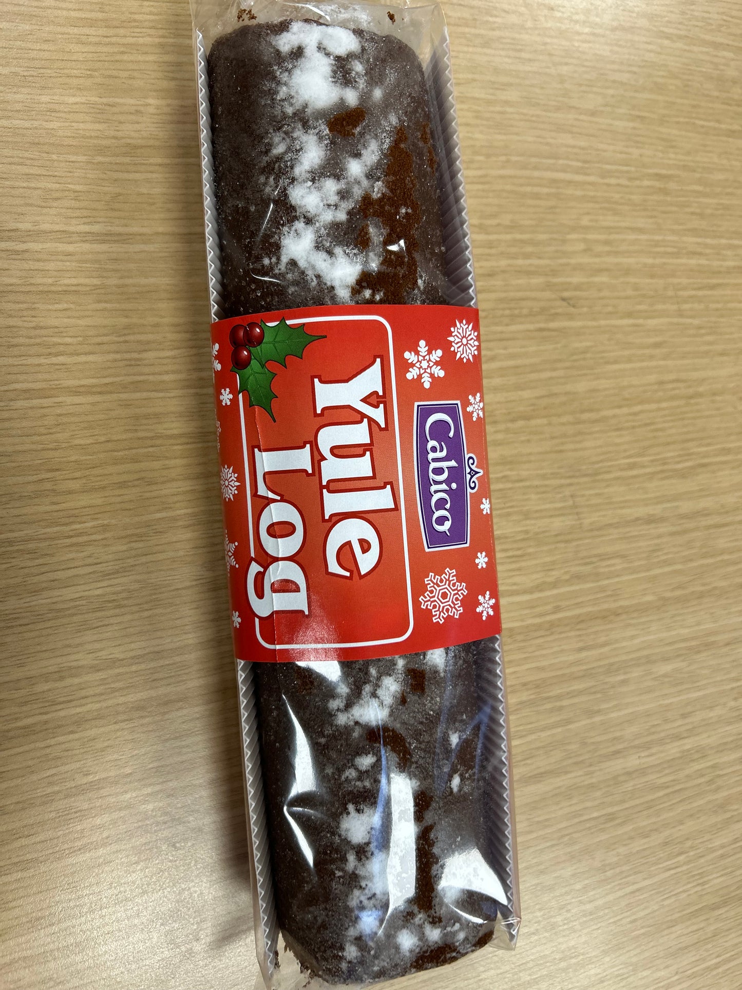 Chocolate Yule Log 350g