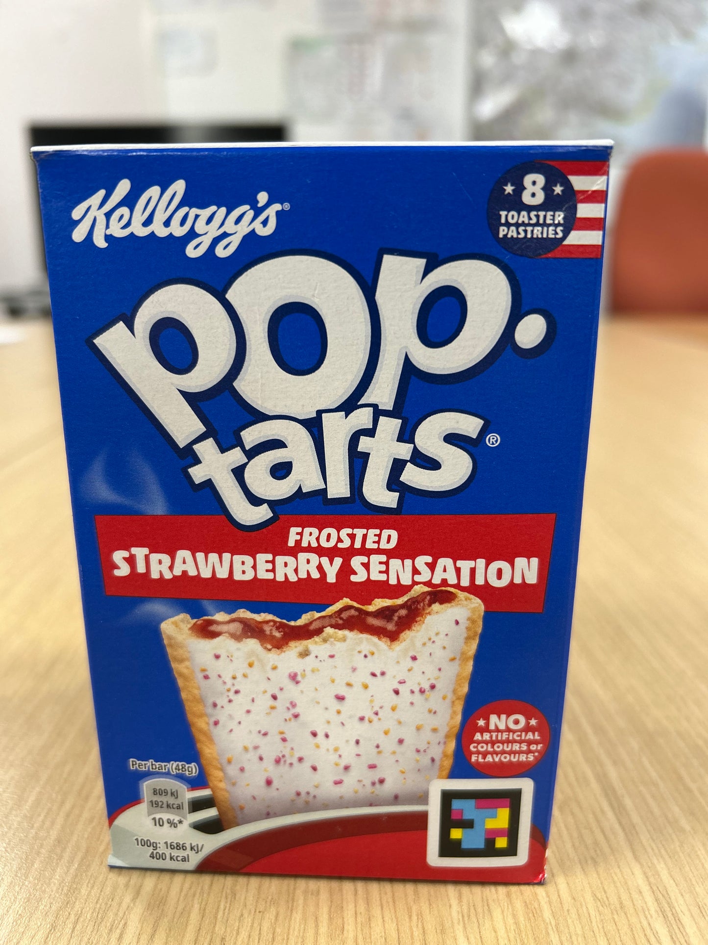 Kelloggs pop tarts Strawberry 384g