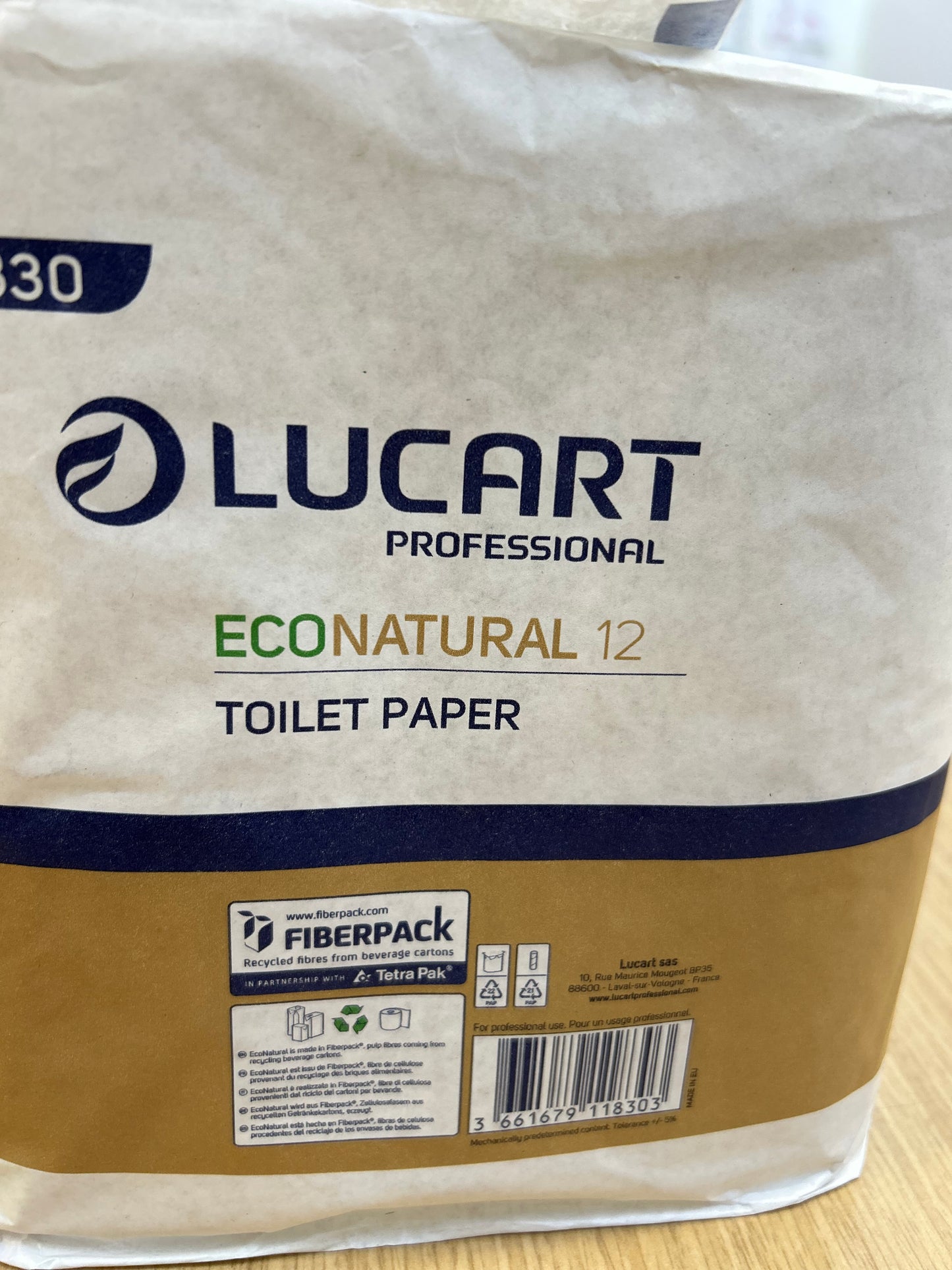 Lucart Professional Toilet Paper 12 pack