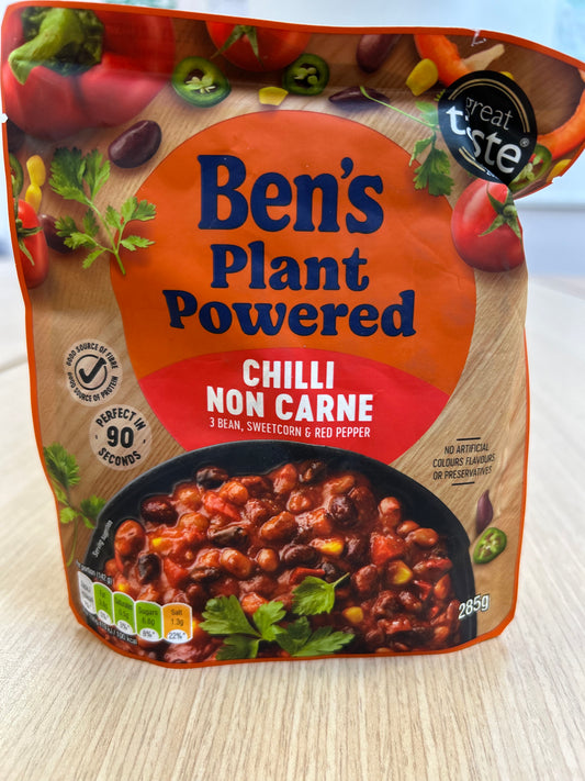 Bens Plant Powered Chilli Con Carne