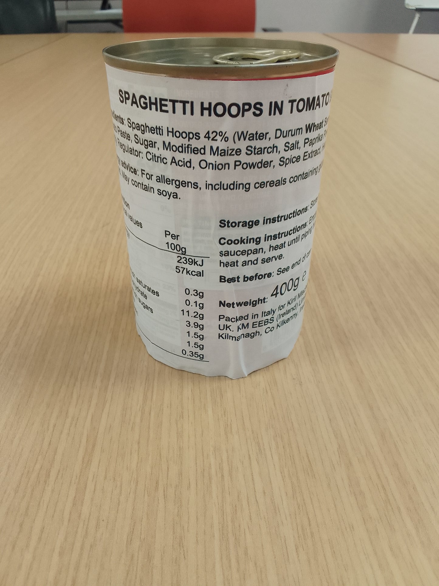 Clover Valley Spaghetti Rings 400g