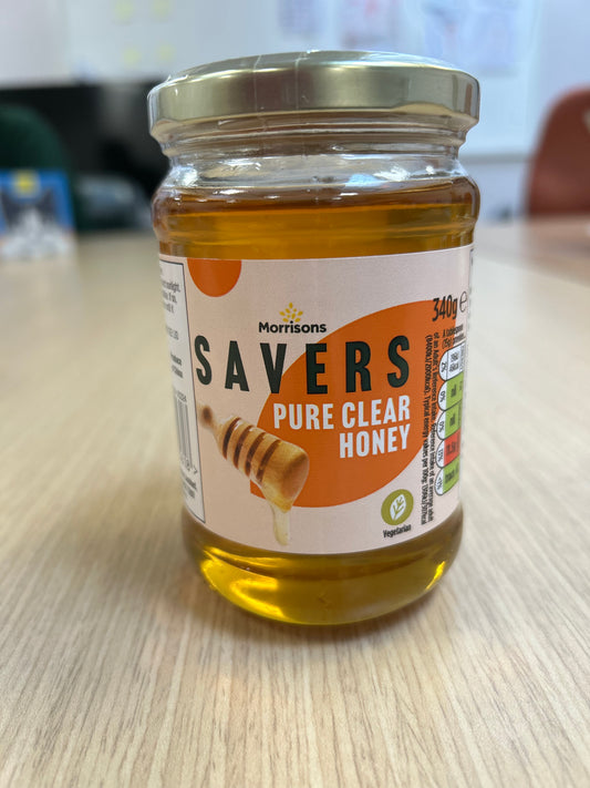 Morrisons Savers Pure Clear Honey - 340g