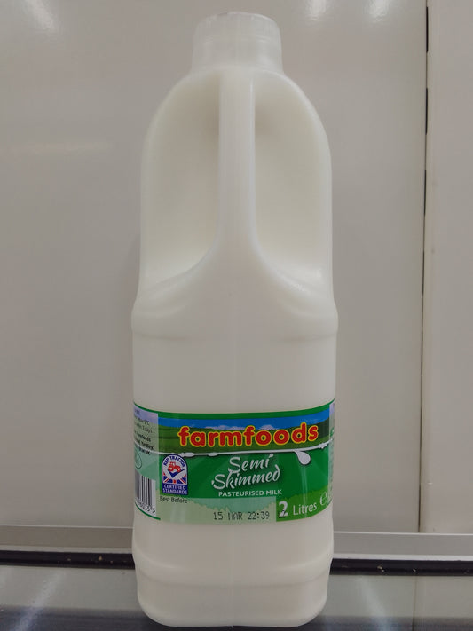 Semi Skimmed Milk 2L