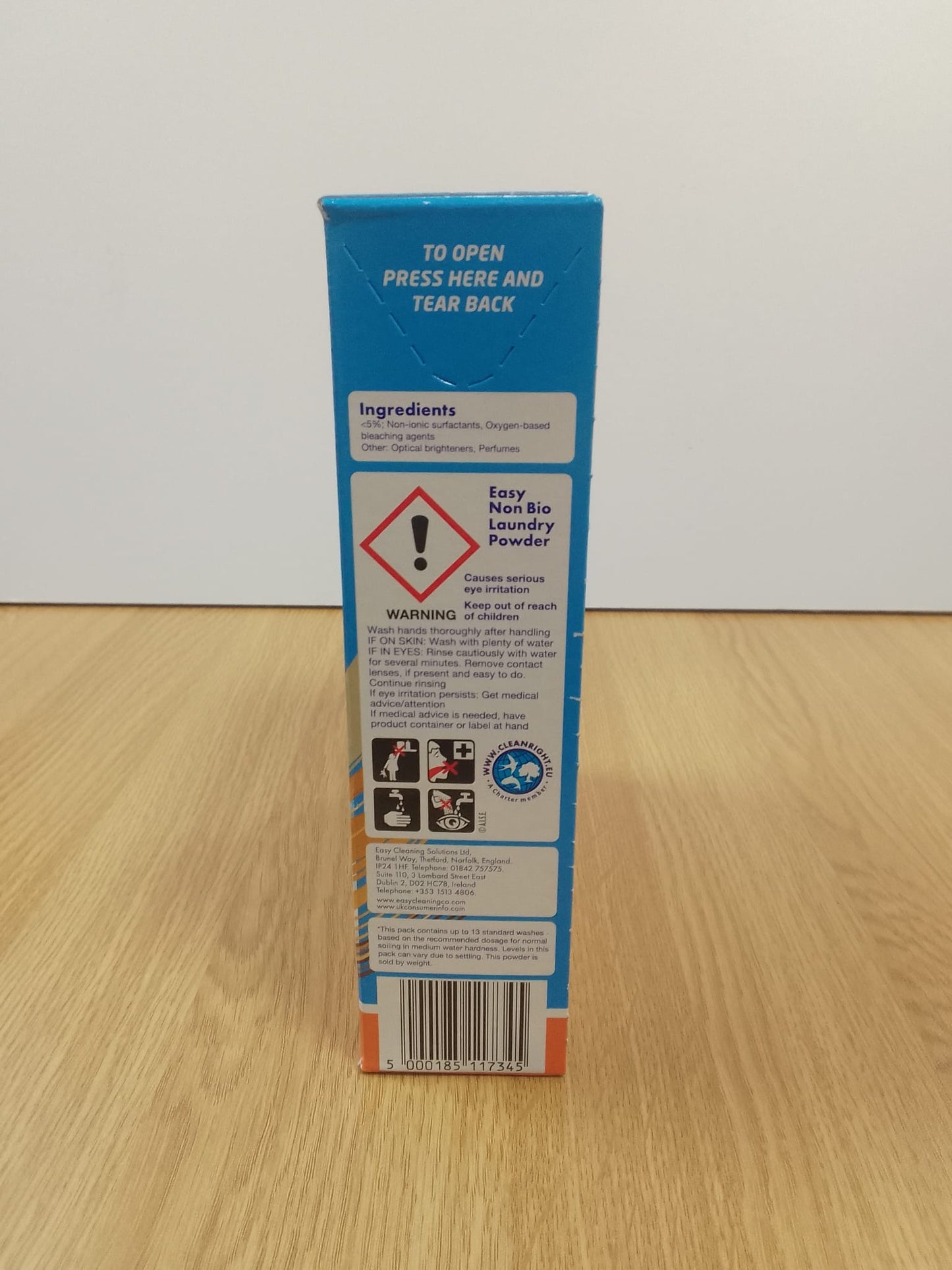 Easy Washing Powder Non-Bio 884g