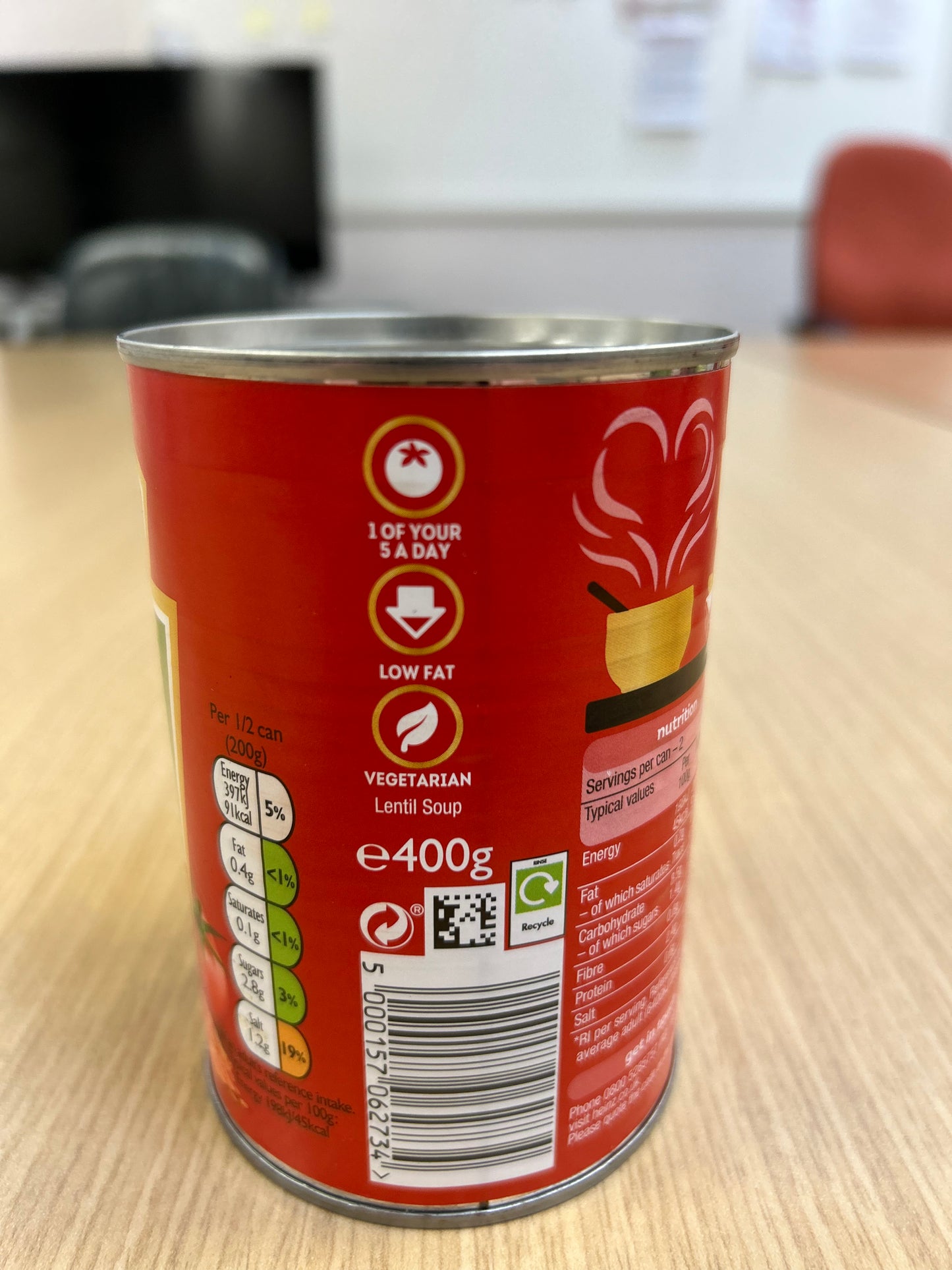 Heinz Lentil Soup 400g