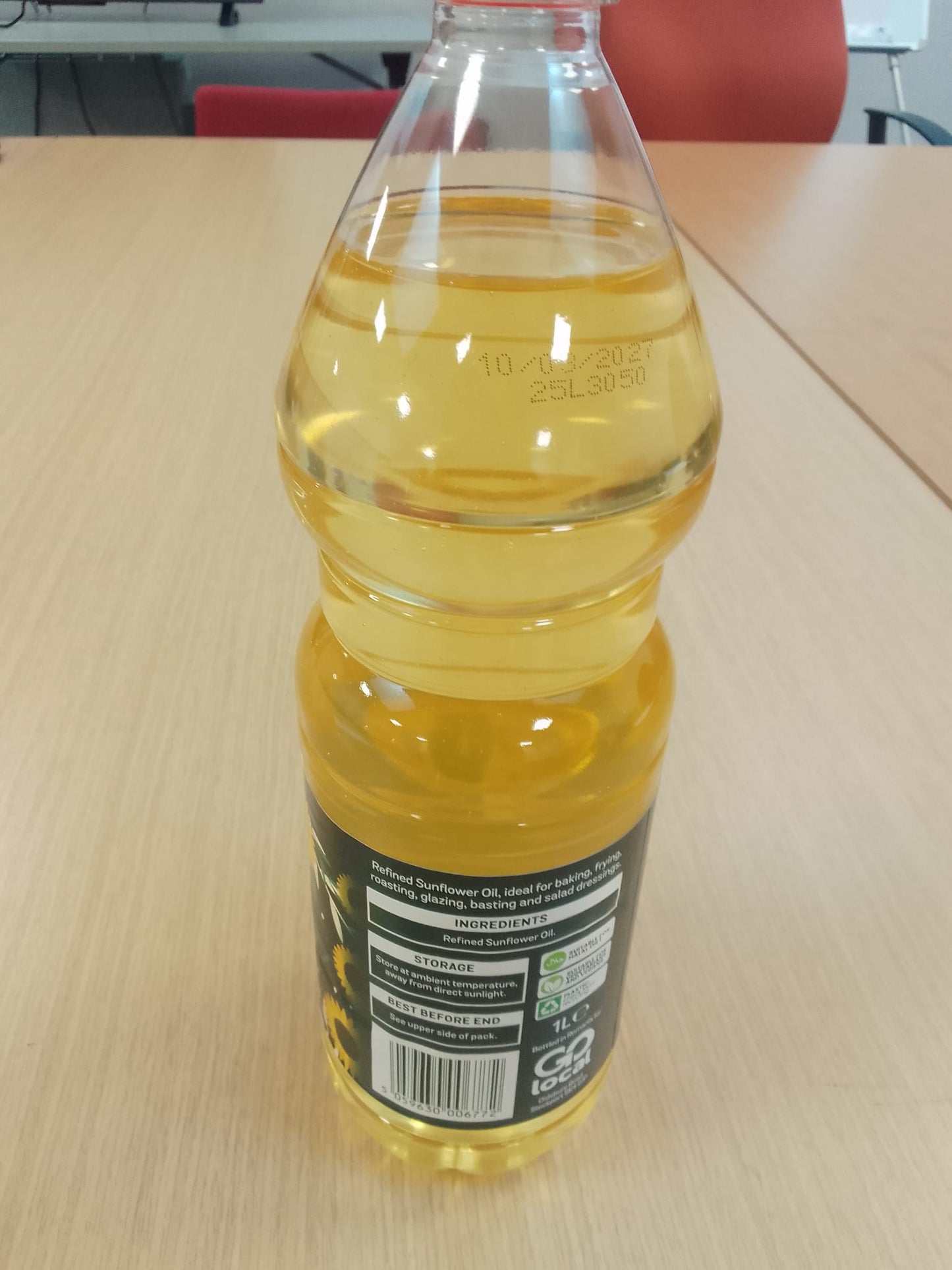 Go Local Sunflower Oil 1 Litre