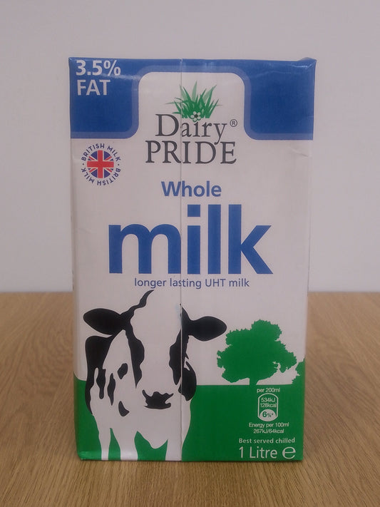 UHT Whole Milk 1L