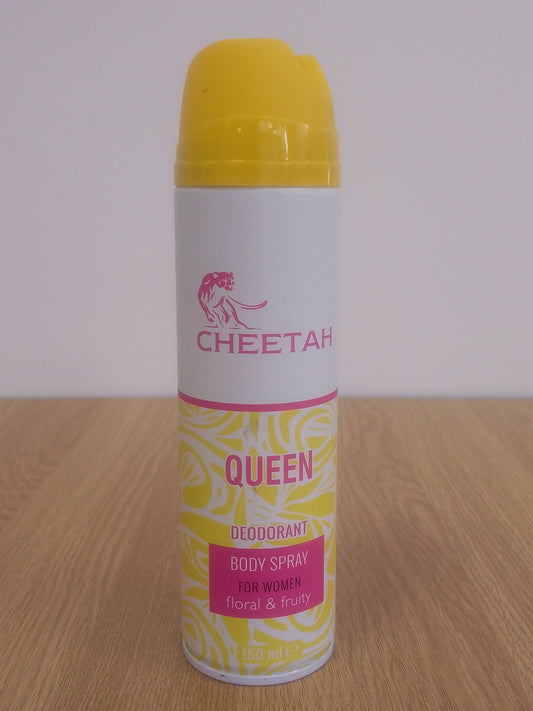 Cheetah Queen Womens Deodorant Body Spray 150ml