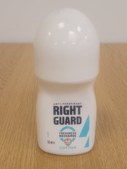 Right Guard Women Roll On Deodorant 50ml Cotton