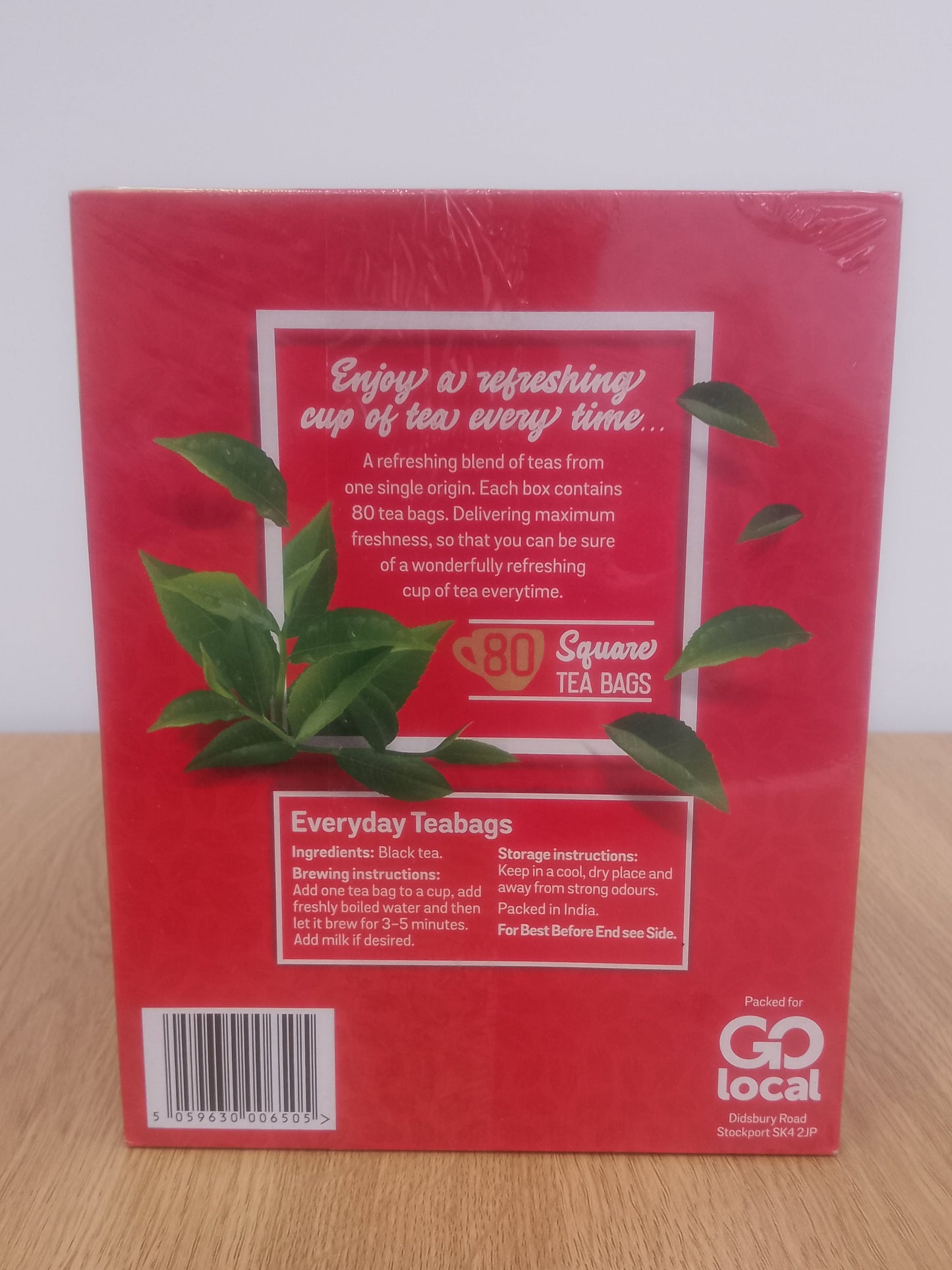 Go Local Everyday Tea Bags 250g (80 bags)
