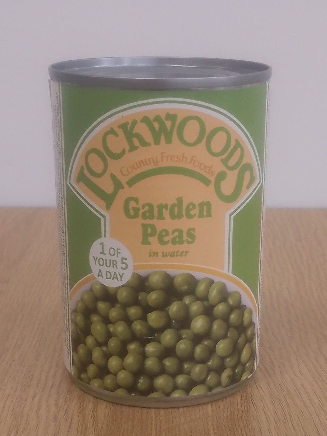 Lockwoods Garden Peas in water 300g