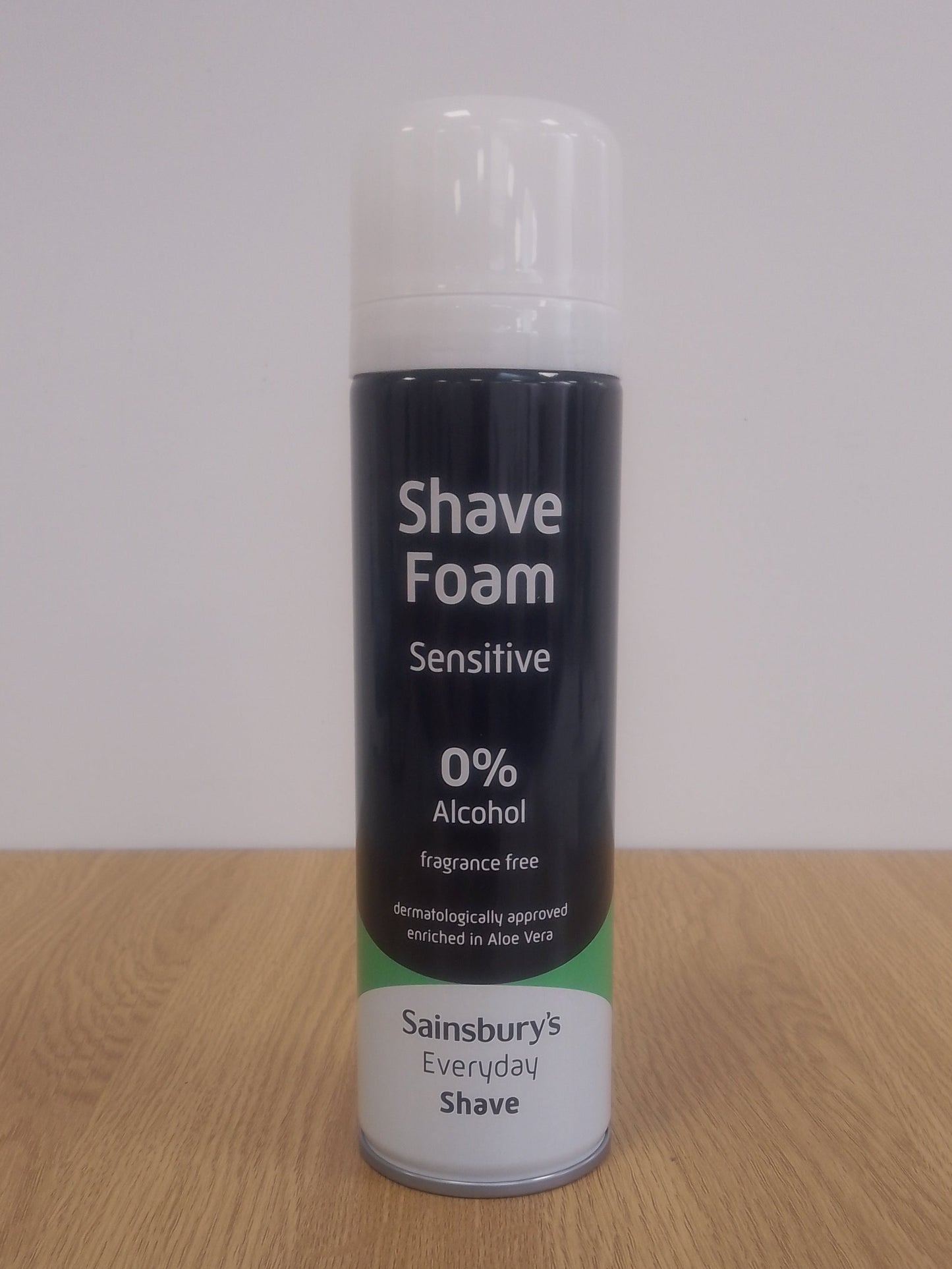 Sainsburys Mens Sensitive Shave Foam 250ml