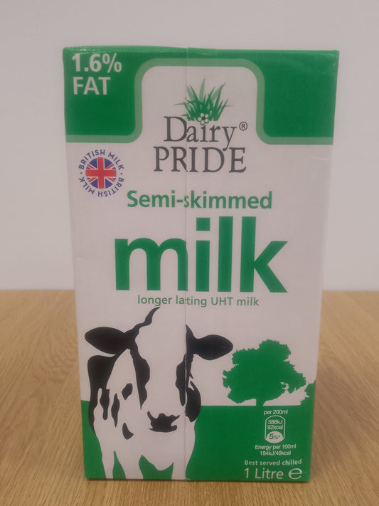 Semi Skimmed Milk UHT 1L