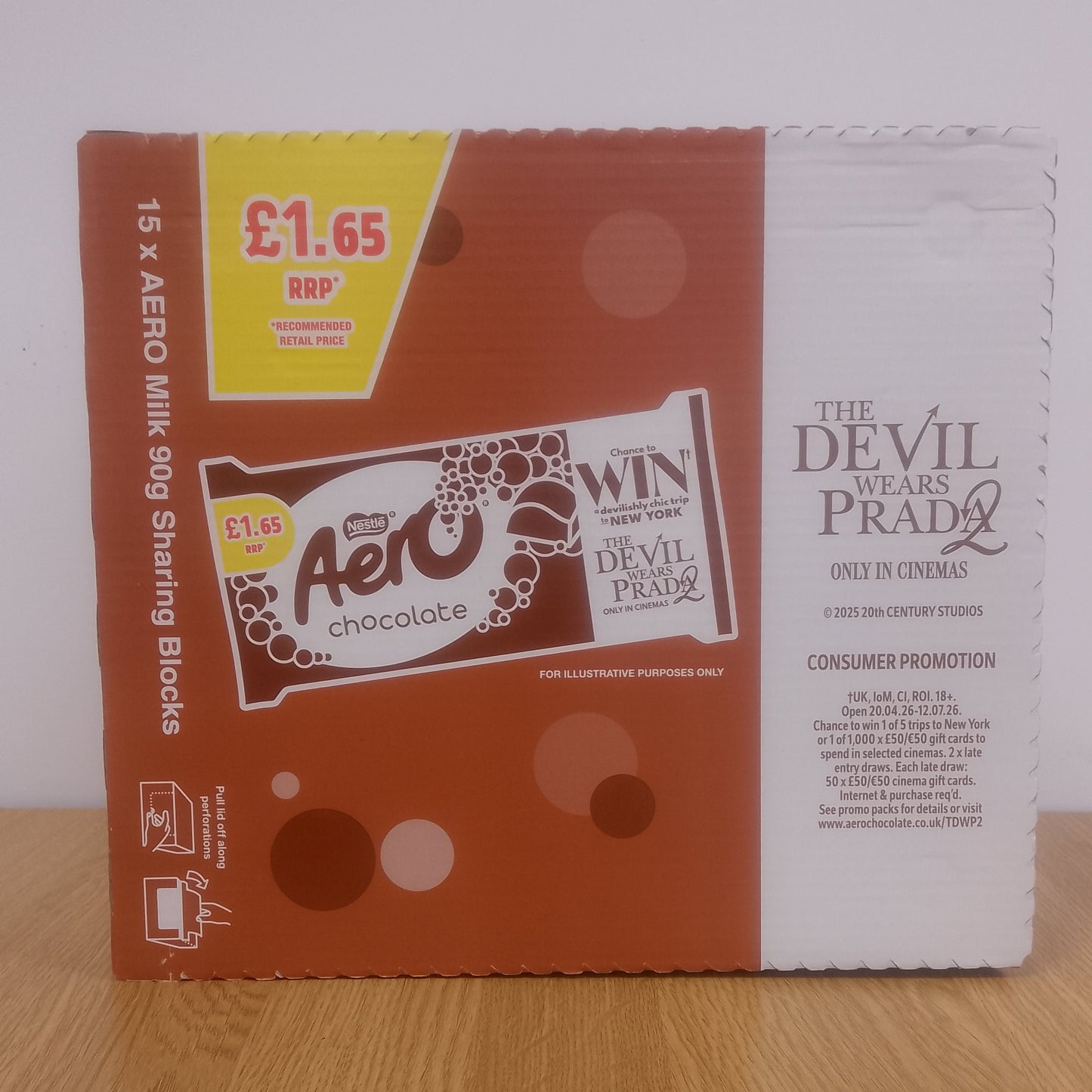 Aero Milk Sharing Block 90g