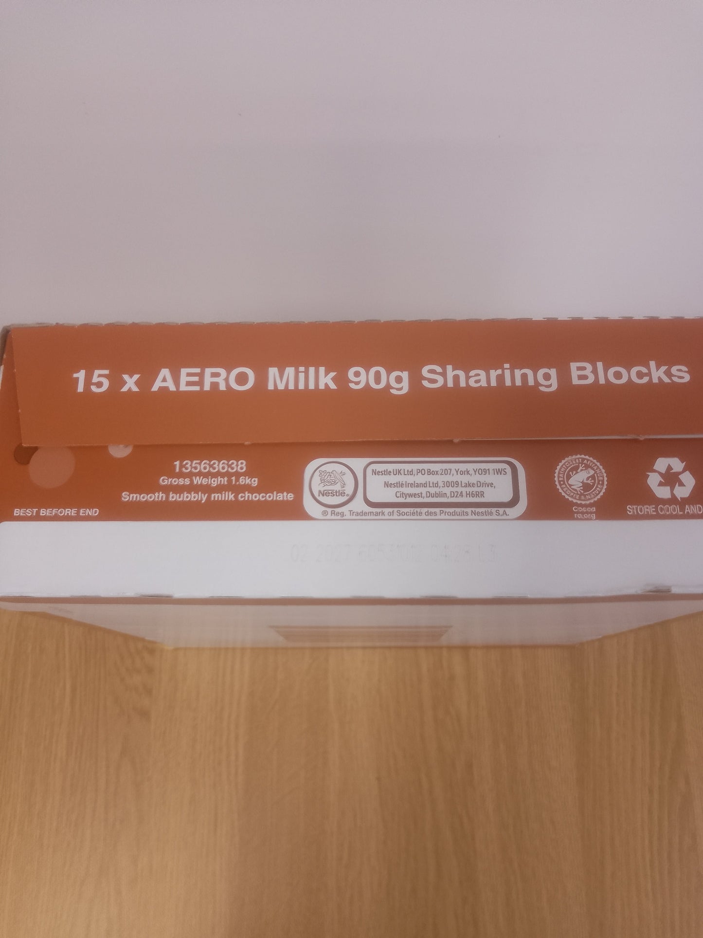 Aero Milk Sharing Block 90g