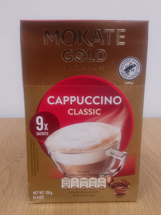 Mokate Gold Cappuccino Classic 9 x 14g sachets