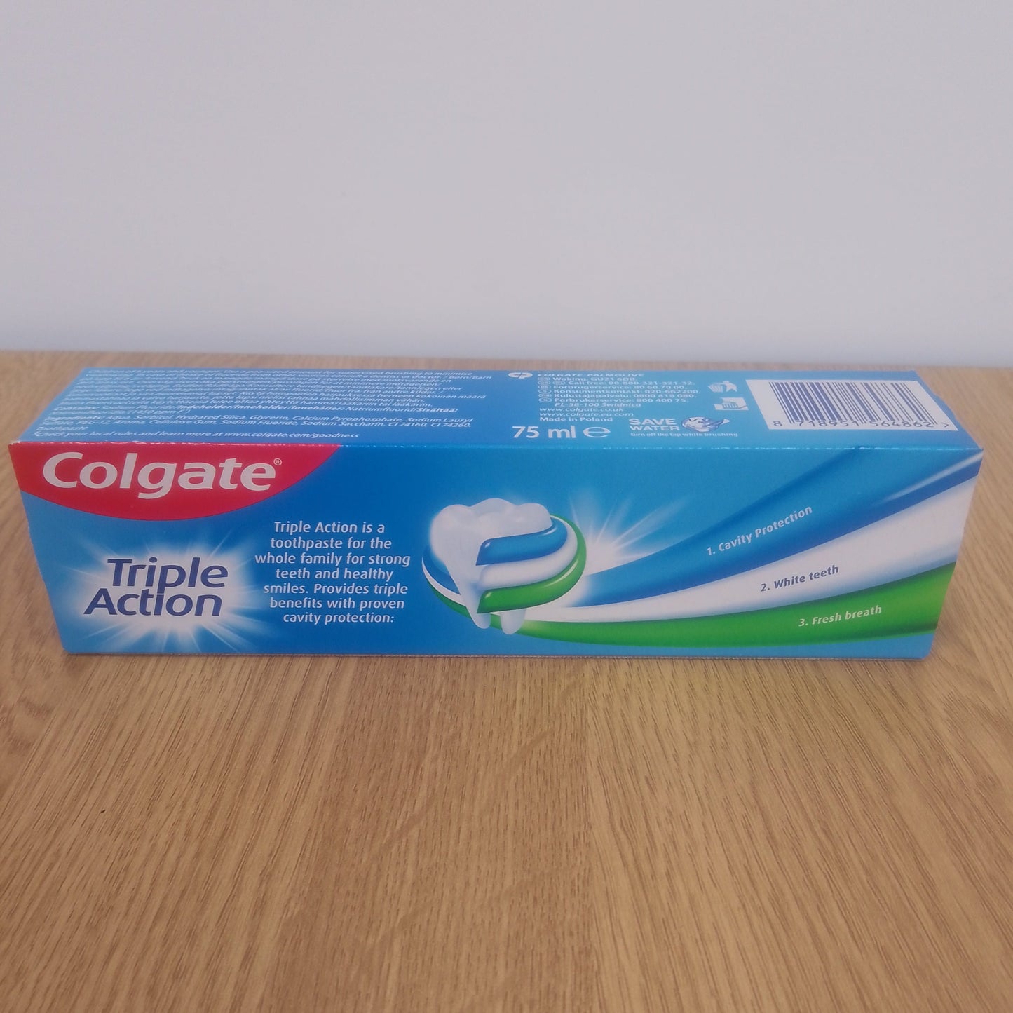 Colgate Triple Action Toothpaste 75ml