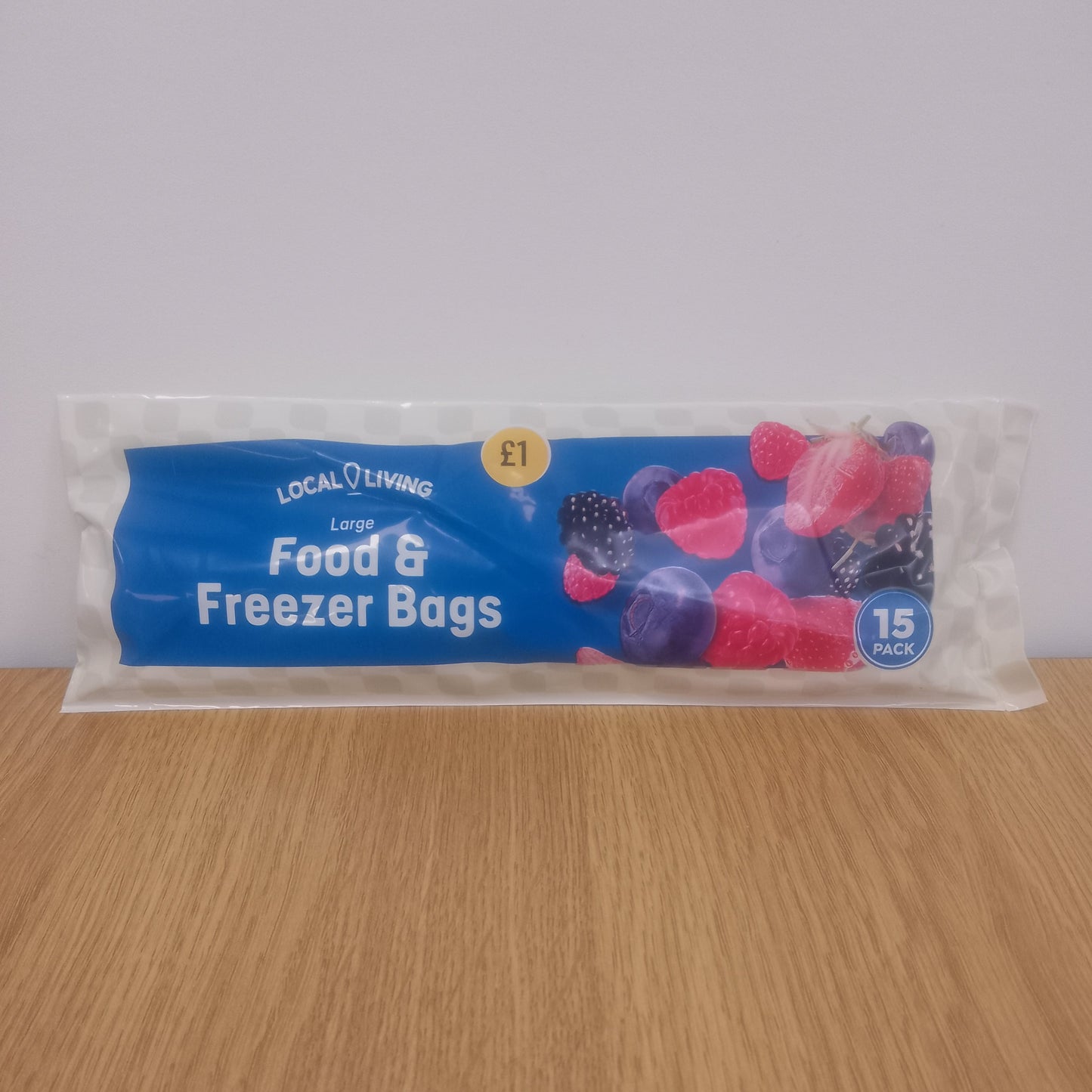 Local Living Large Food & Freezer Bags x 15