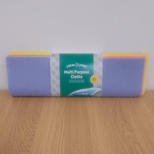 Local Living Multi Purpose Cloths x 6