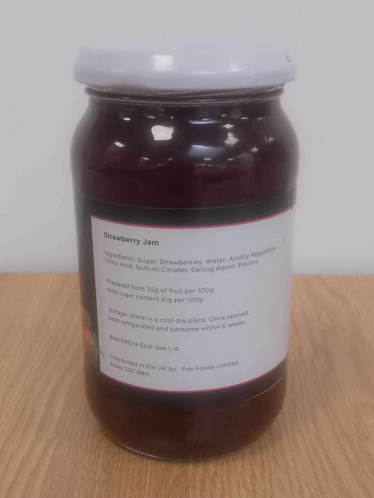 English Fayre Stawberry Jam 454g