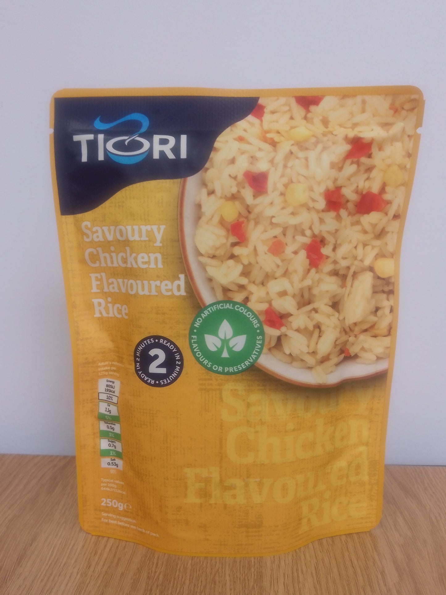 Tiori Savoury Chicken Flavoured Rice 250g