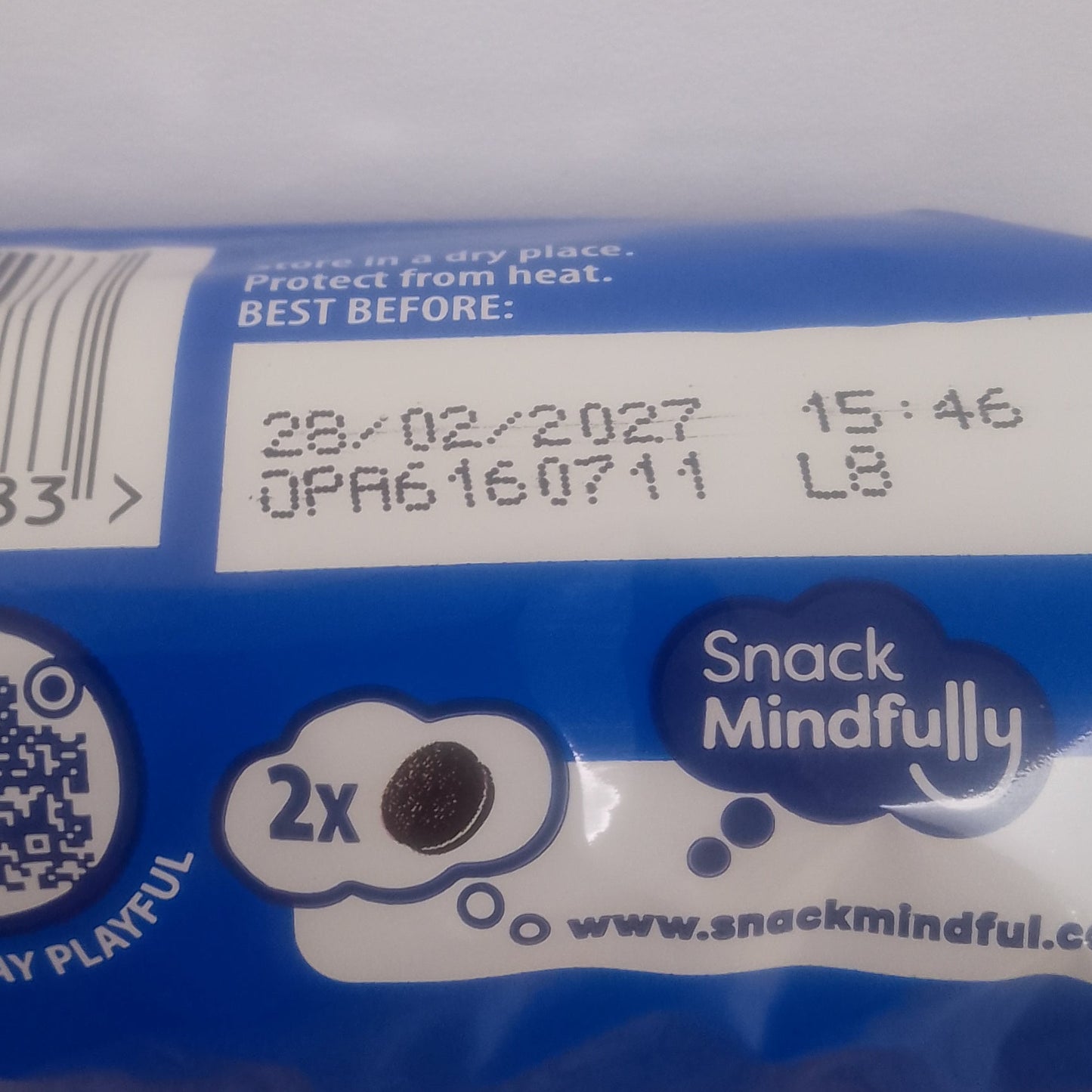Oreo Original Chocolate & Vanilla Biscuits 154g