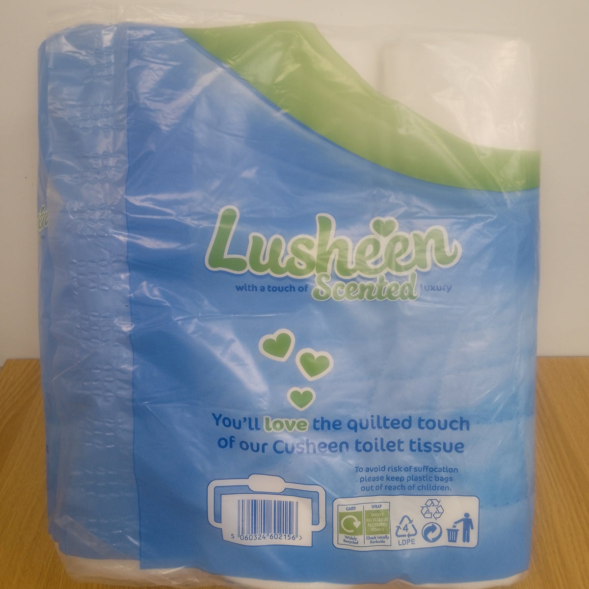 Lusheen Toilet Tissue with Aloe Vera 3-ply 9pk
