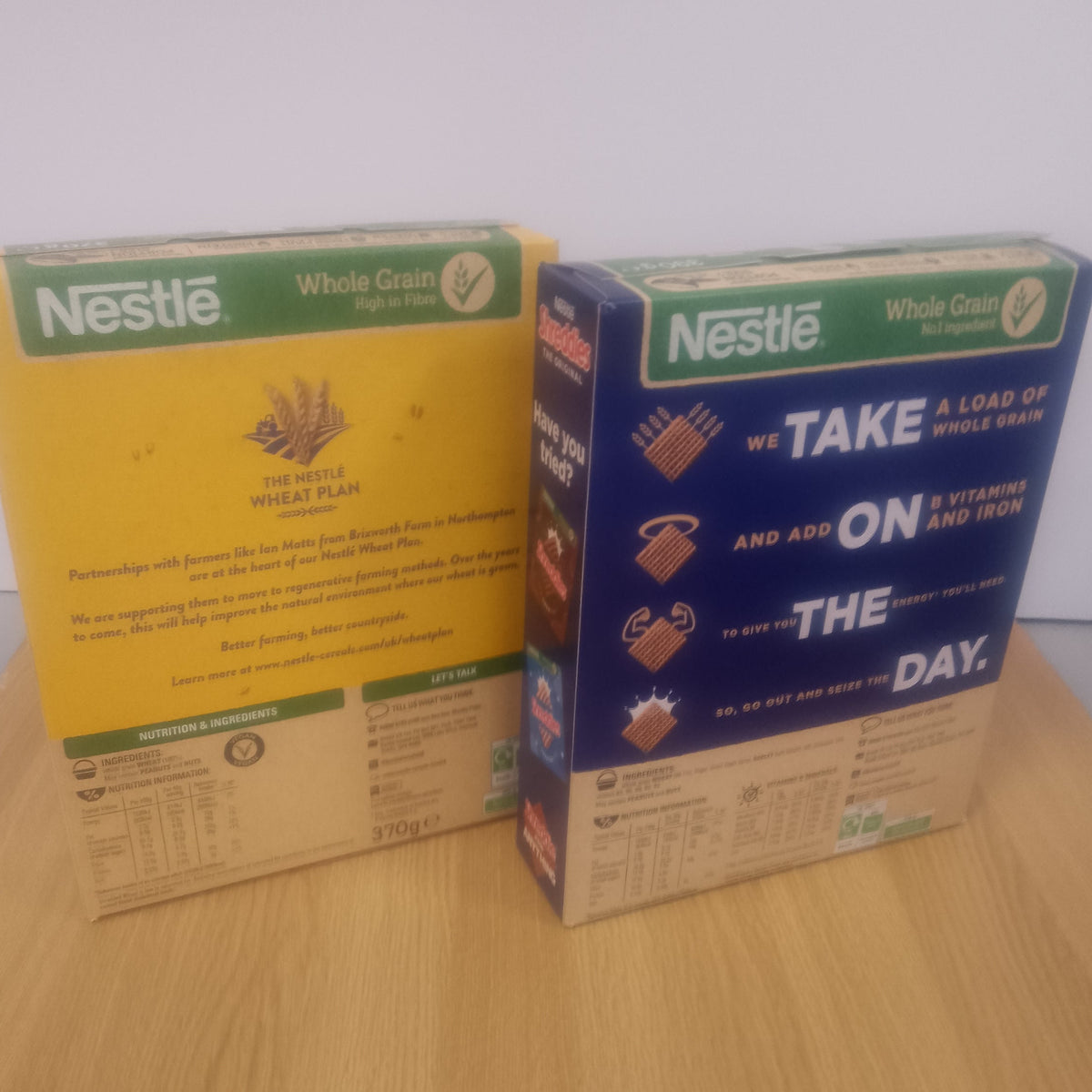 Nestle 10 Pack Mixed Cereals Case (Shreddies 390g / Bitesize Shredded Wheat 370g)