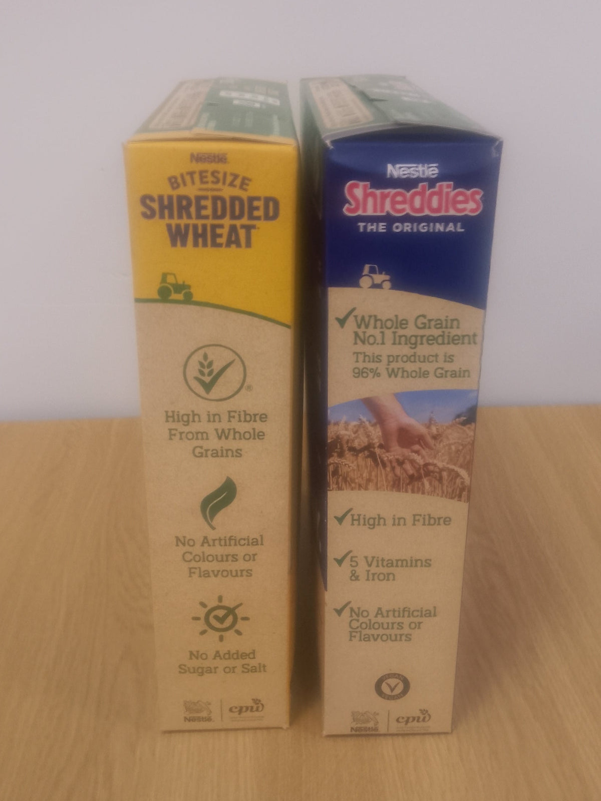 Nestle 10 Pack Mixed Cereals Case (Shreddies 390g / Bitesize Shredded Wheat 370g)