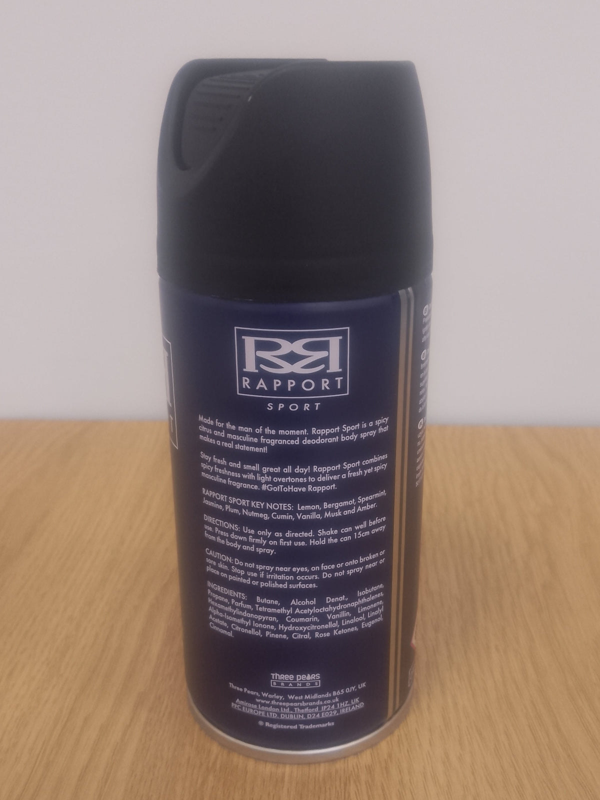 Rapport Body Spray Sport 150ml