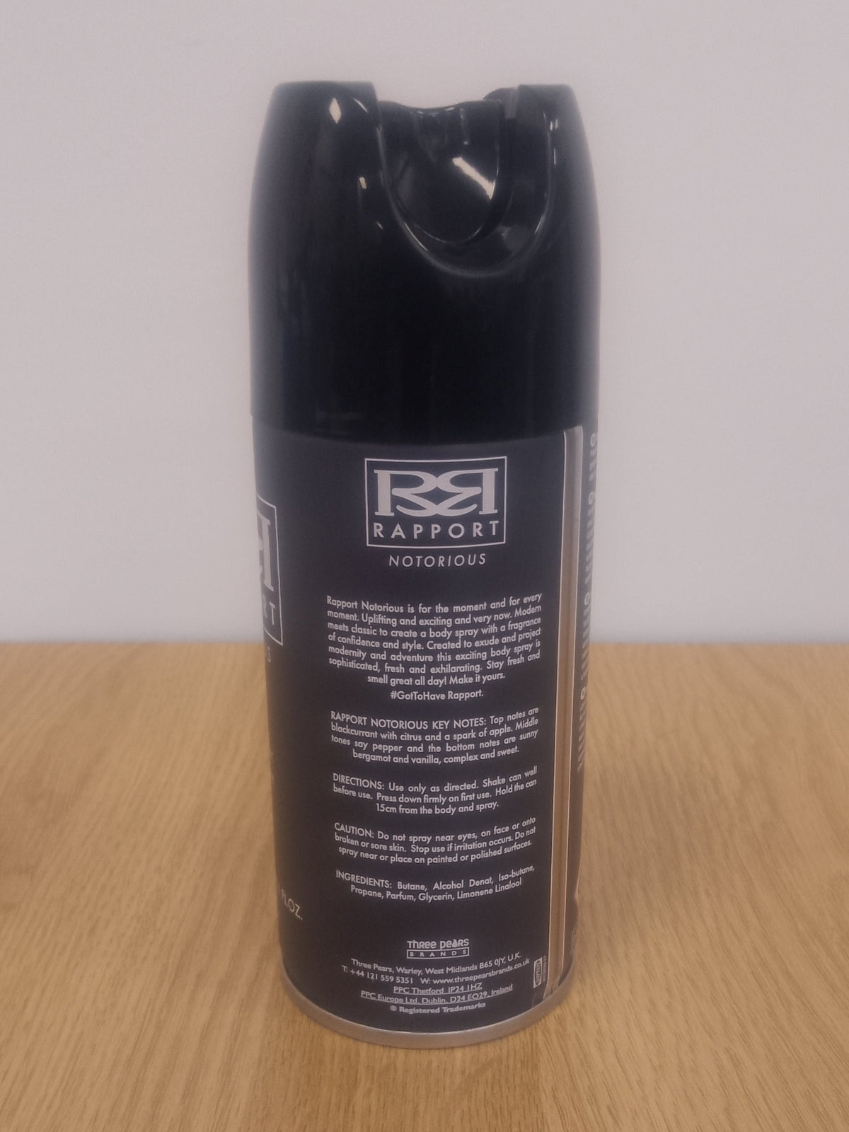 Rapport Body Spray Notorious 150ml