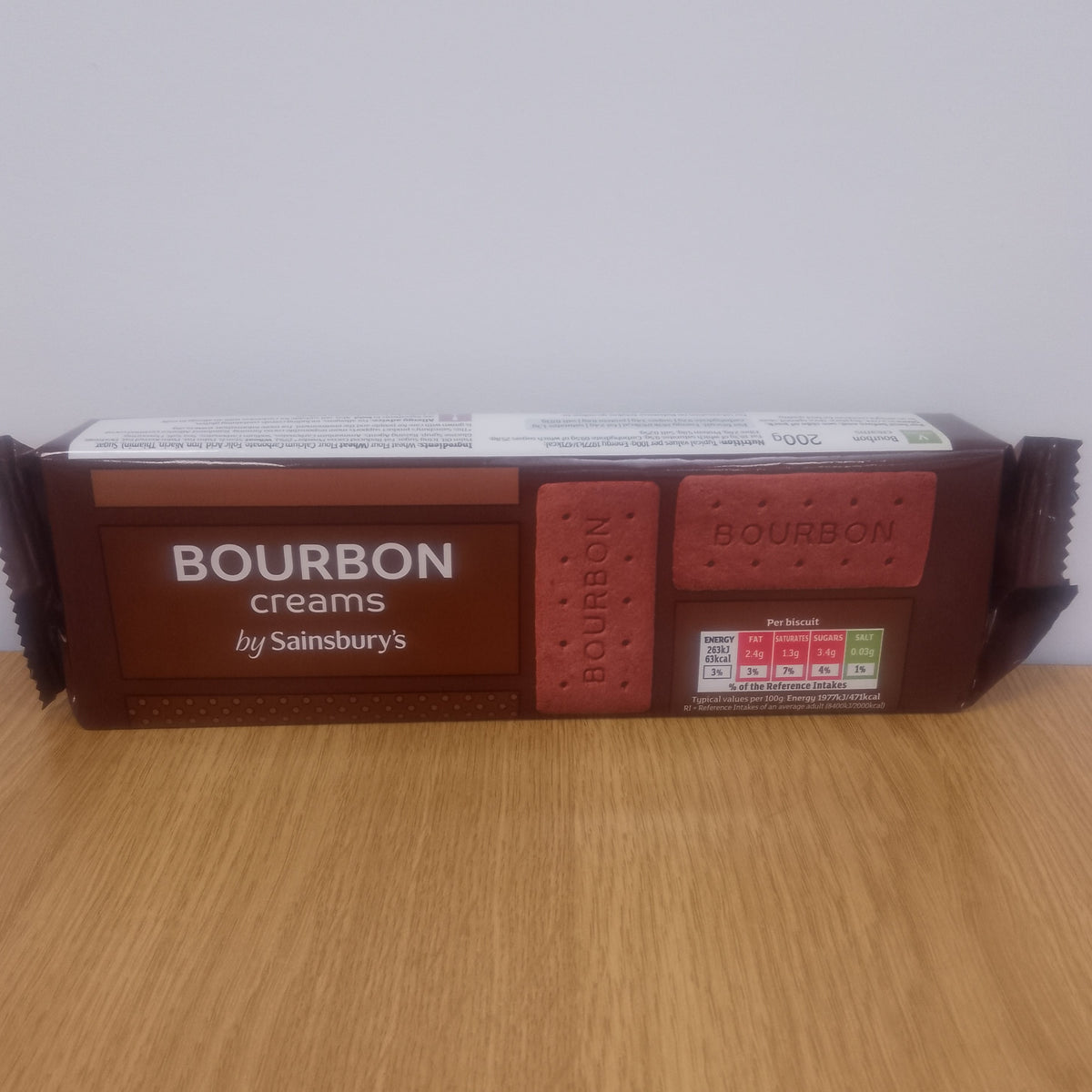 Sainsburys Bourbon Biscuits 200g