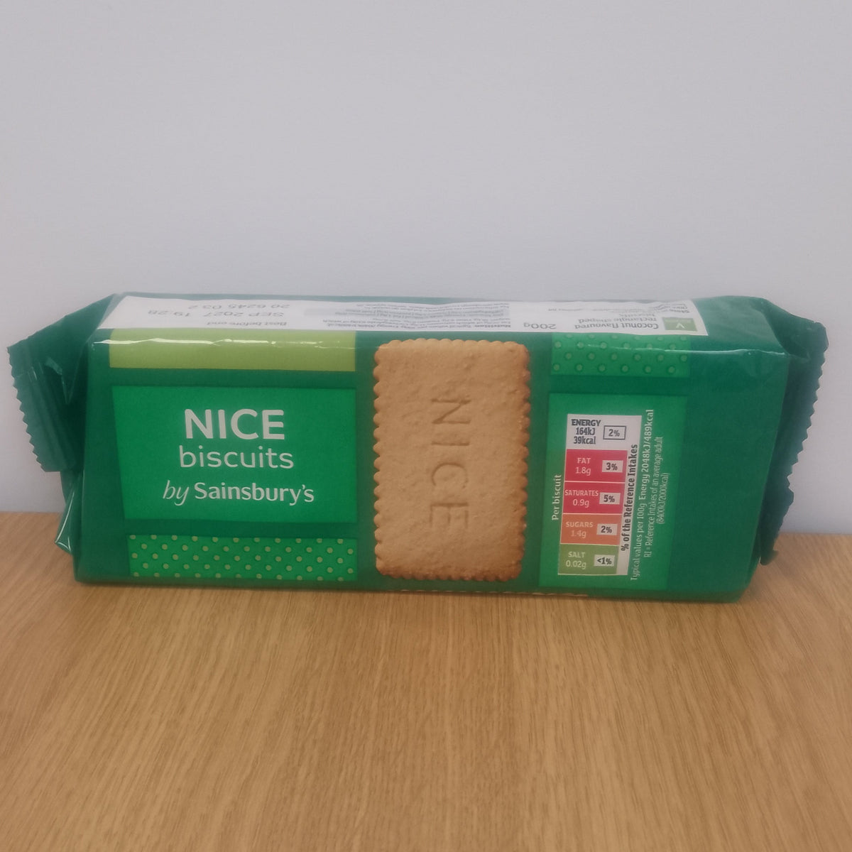 Sainsburys Nice Biscuits 200g
