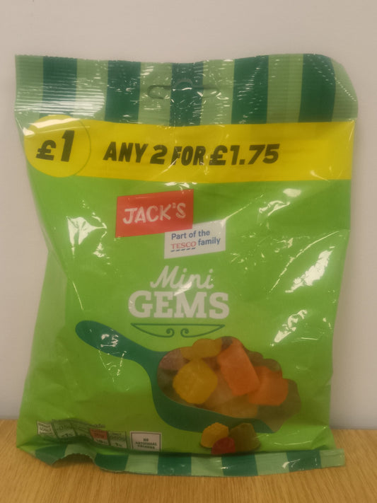 Jacks Mini Gems 140g