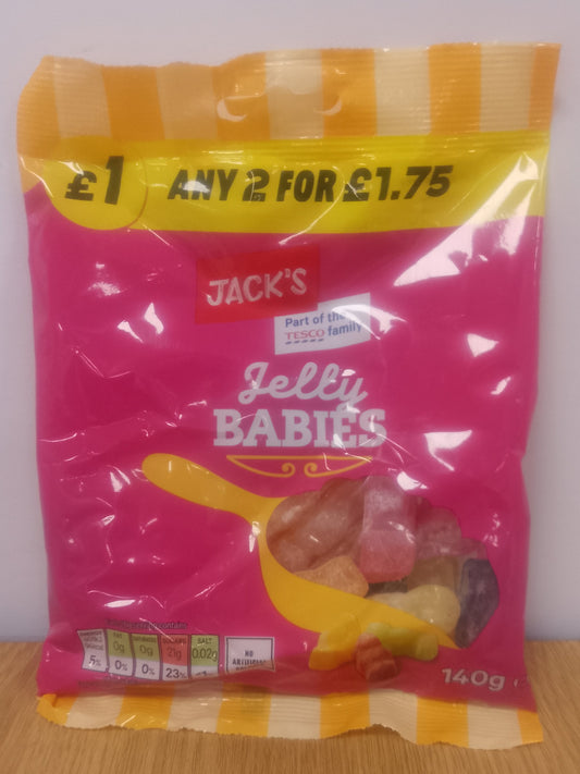 Jacks Jelly Babies 140g
