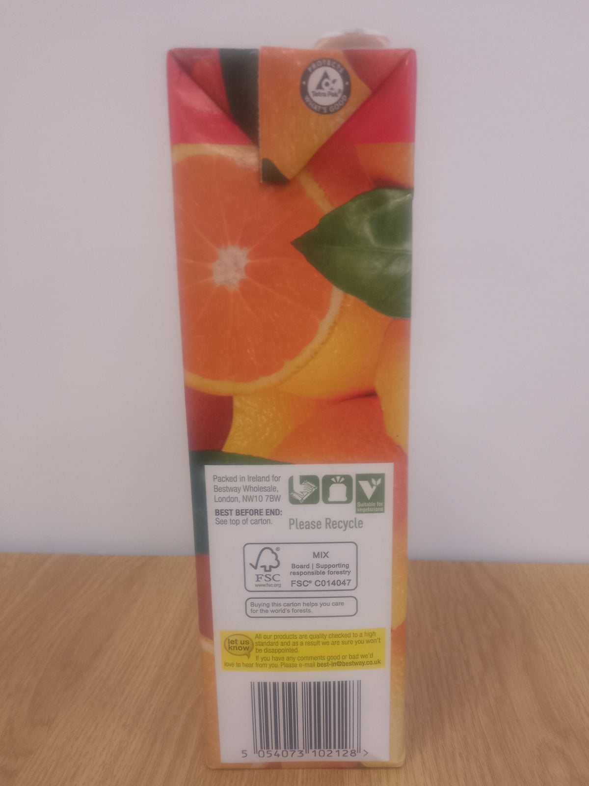 Best In Orange Juice Drink 1L
