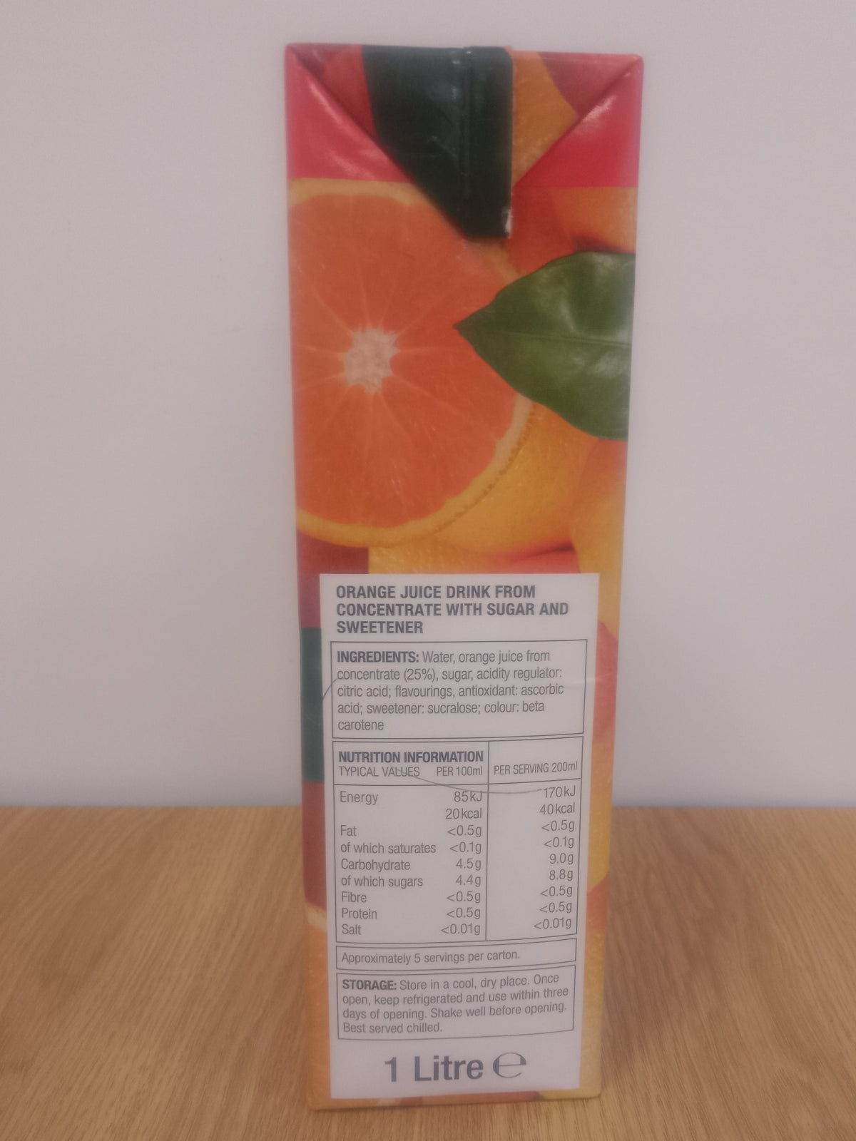 Best In Orange Juice Drink 1L