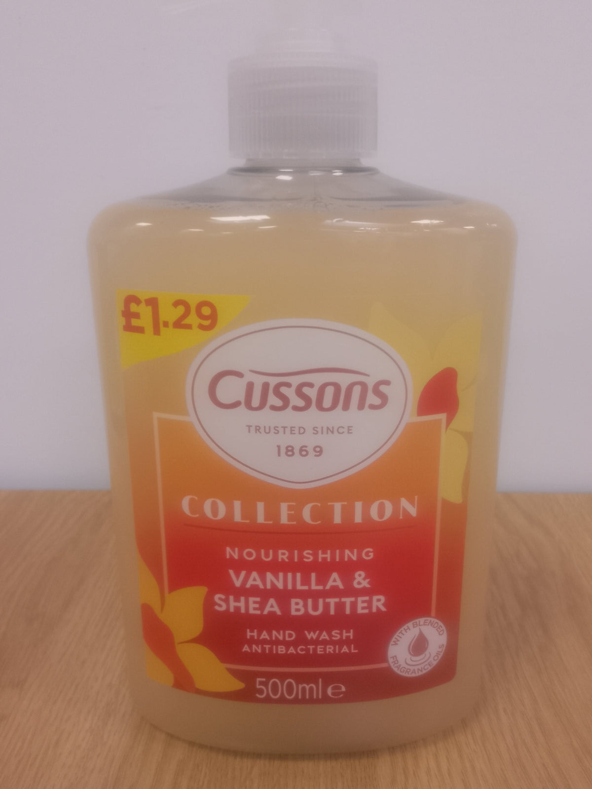 Cussons Vanilla & Shea Butter Hand Wash 500ml
