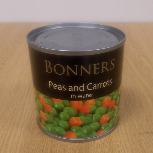 Bonners Peas and Carrots in Water 3pk (3 x 184g)