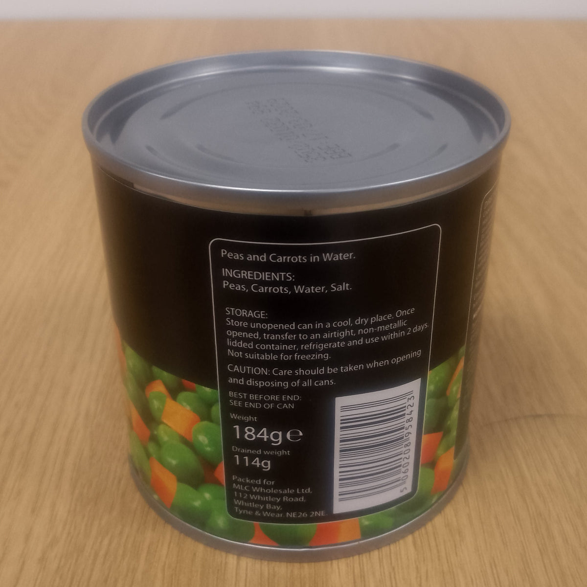 Bonners Peas and Carrots in Water 3pk (3 x 184g)