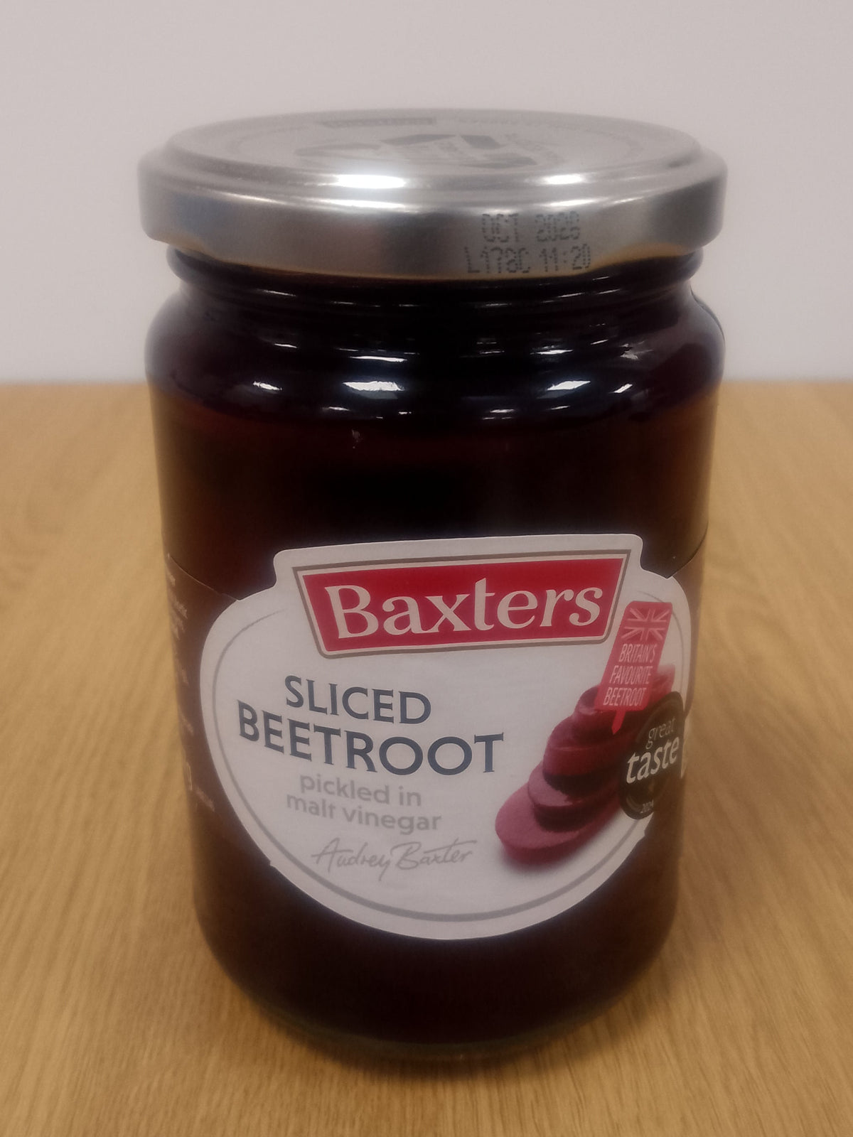 Baxters Sliced Beetroot pickled in Malt Vinegar 34