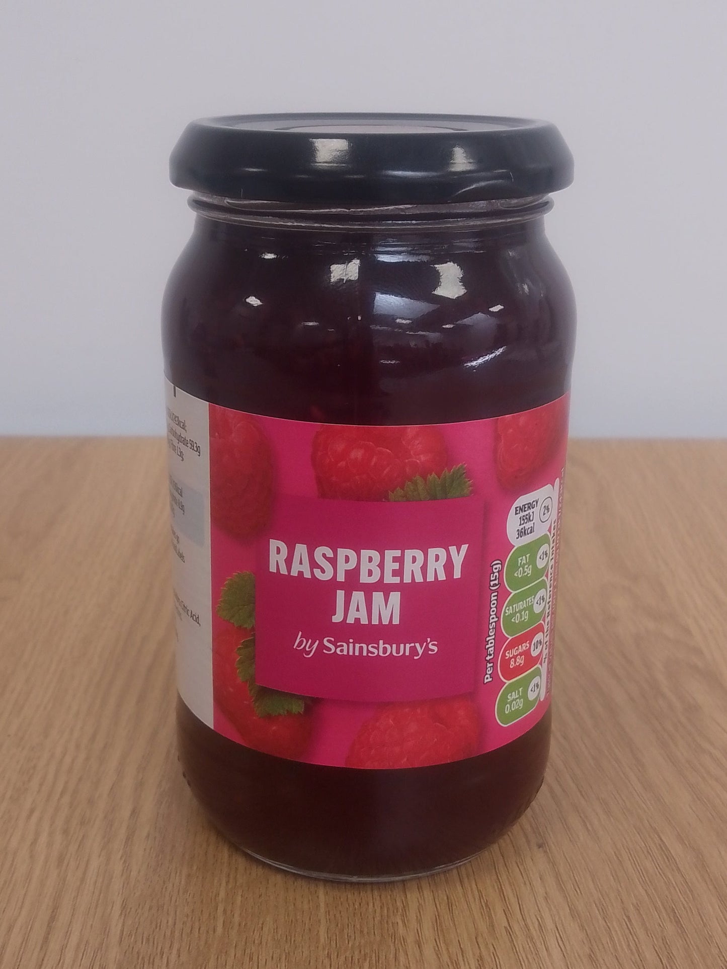 Sainsburys Raspberry Jam 454g