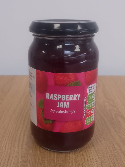 Sainsburys Raspberry Jam 454g
