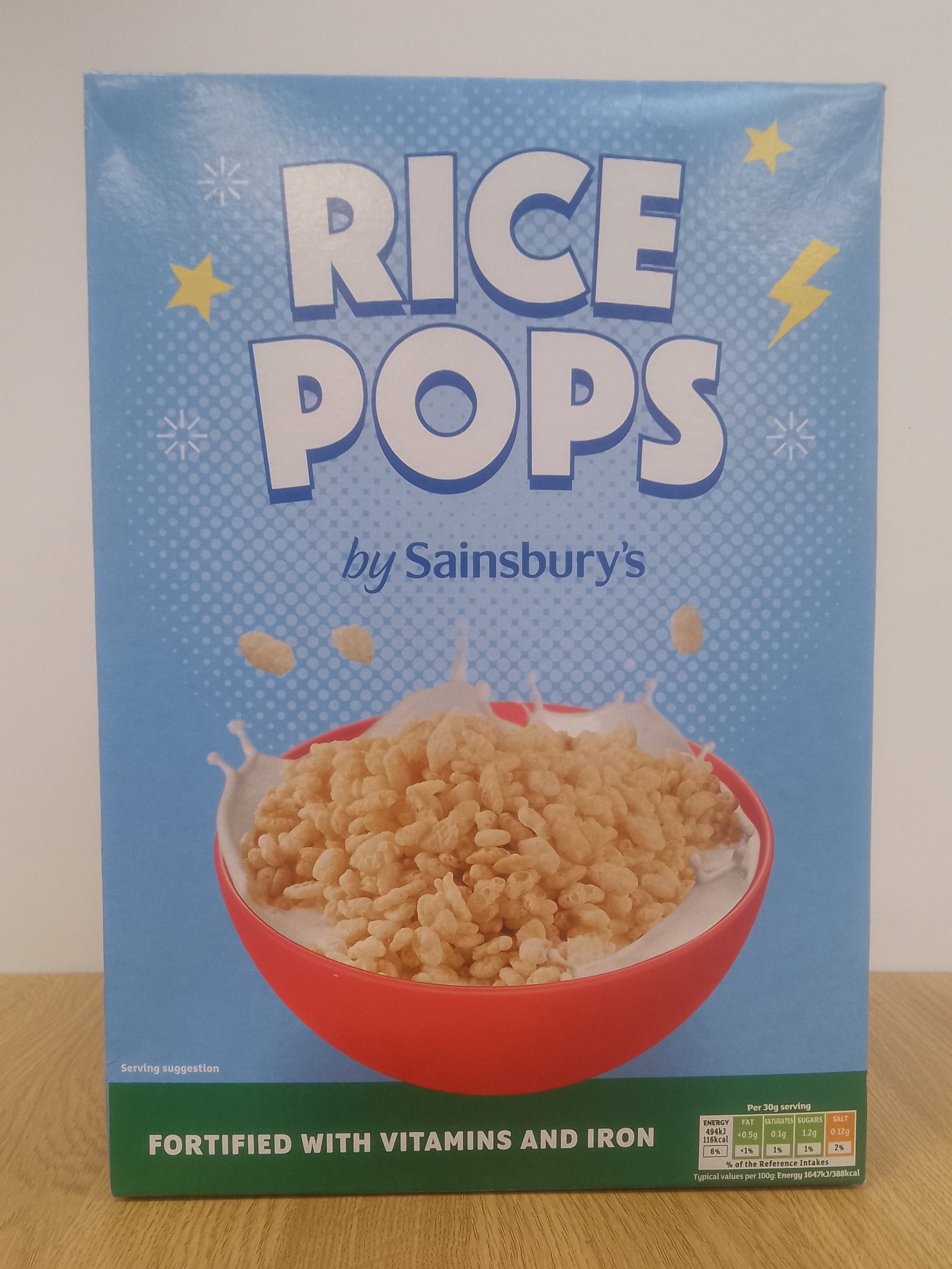 Sainsburys Rice Pops 375g – Essex Affordable Food Hub
