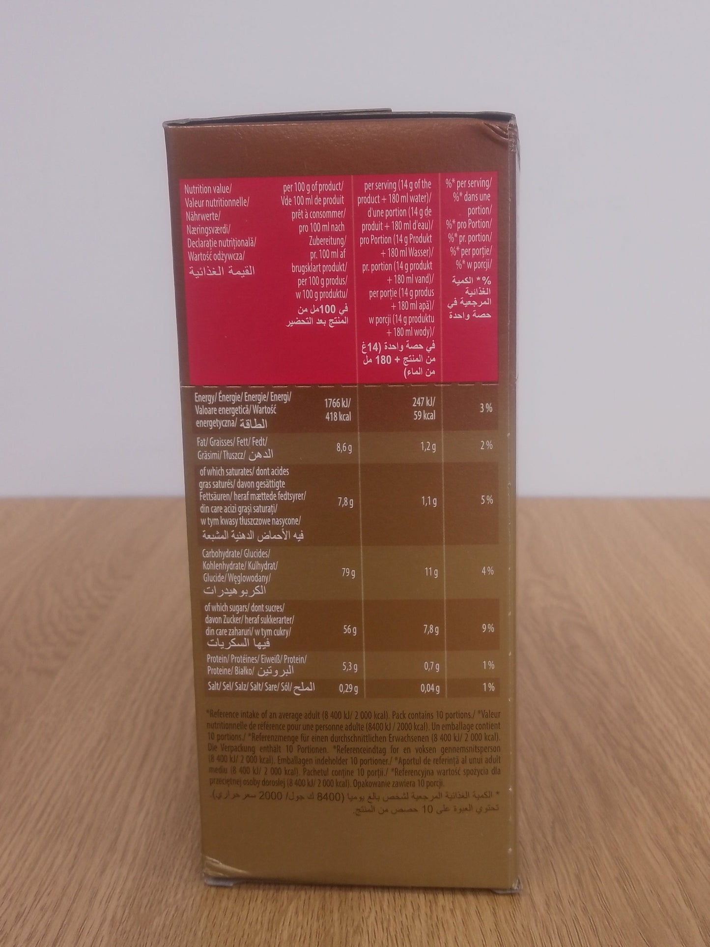 Mokate Gold Cappuccino Classic 10 x 14g sachets